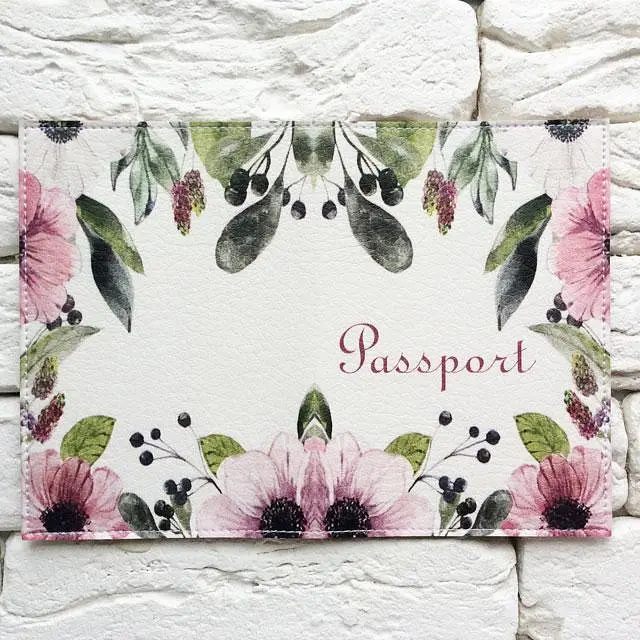 Обкладинка для паспорта Flowers - фото 3