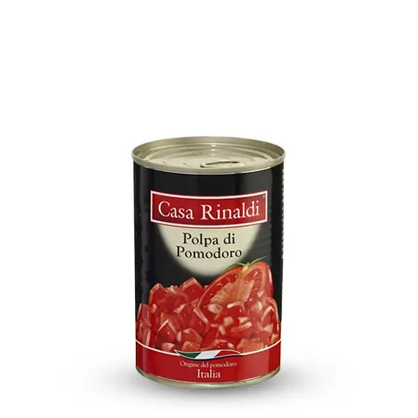 Томати Casa Rinaldi Polpa di pomodoro шматочками у власному соку 400 г