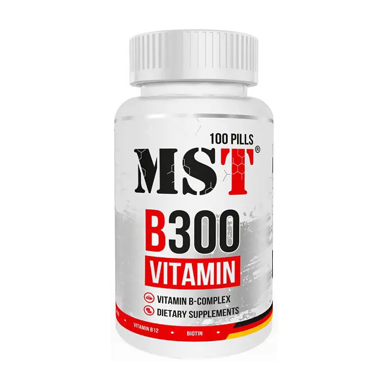MST Вітаміни Групи Б B300 Vitamin - 100 таблеток