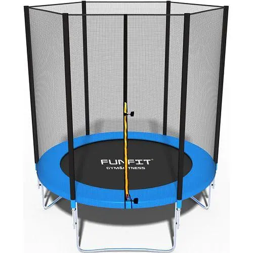 Батут Funfit 6ft (183см) синій з зовнішньою сіткою - фото 2