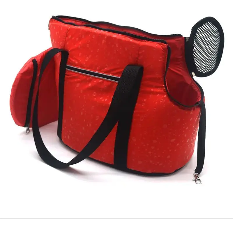 Сумка-переноска Matys Берта, №0, 32х27х22 см, красная - фото 4