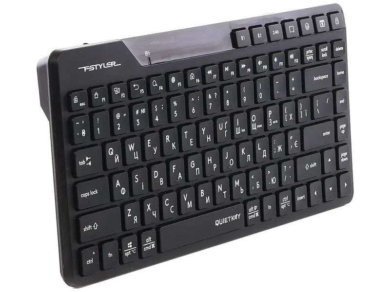 Клавіатура A4Tech Fstyler FBK26C AS Black - фото 2