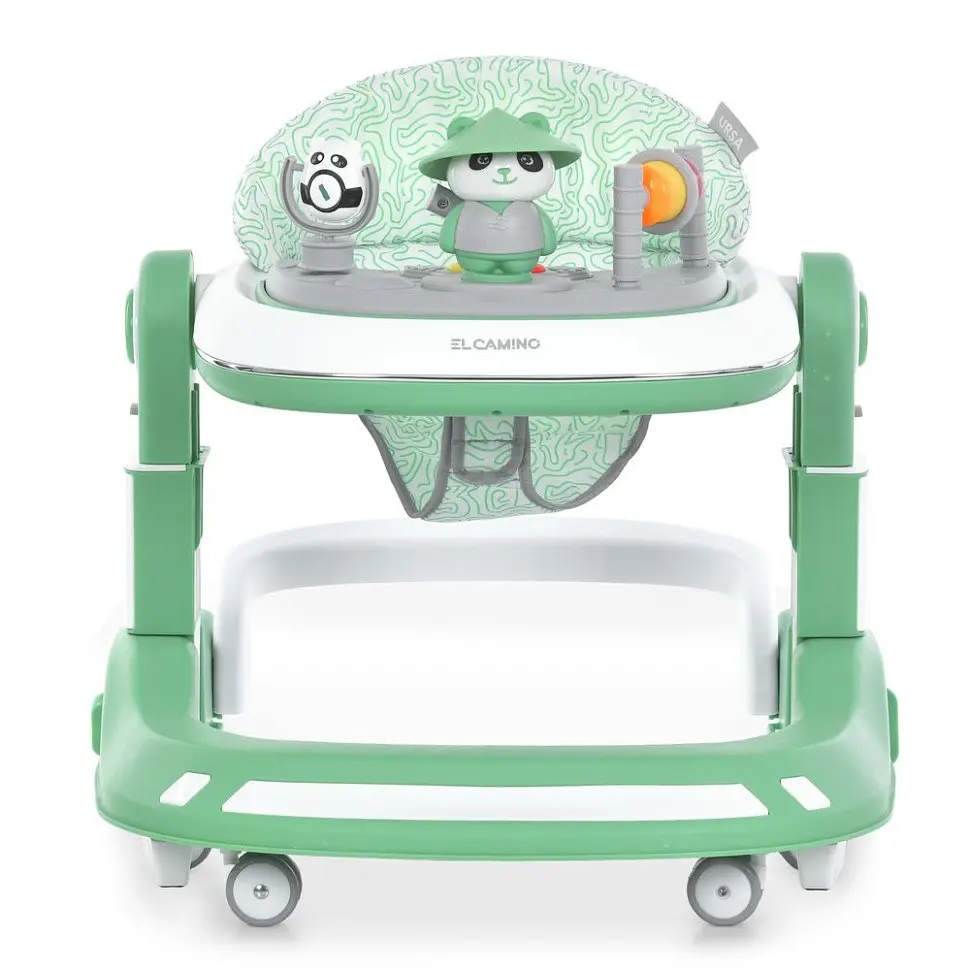 Дитячі Ходунки ME 1200 URSA Green музика світло - фото 4