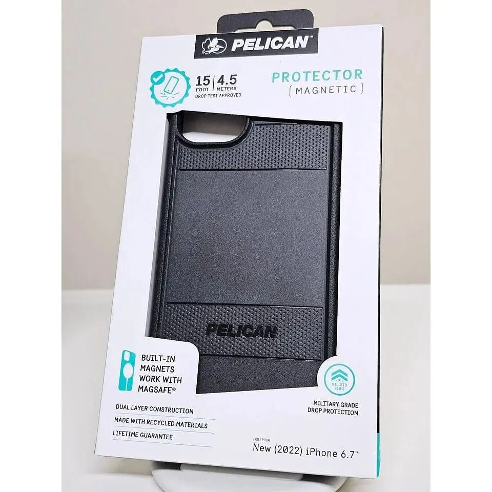 Чохол Pelican Protector MagSafe для iPhone 14 Plus / iPhone 15 Plus Black аналог OtterBox Symmetry - фото 2
