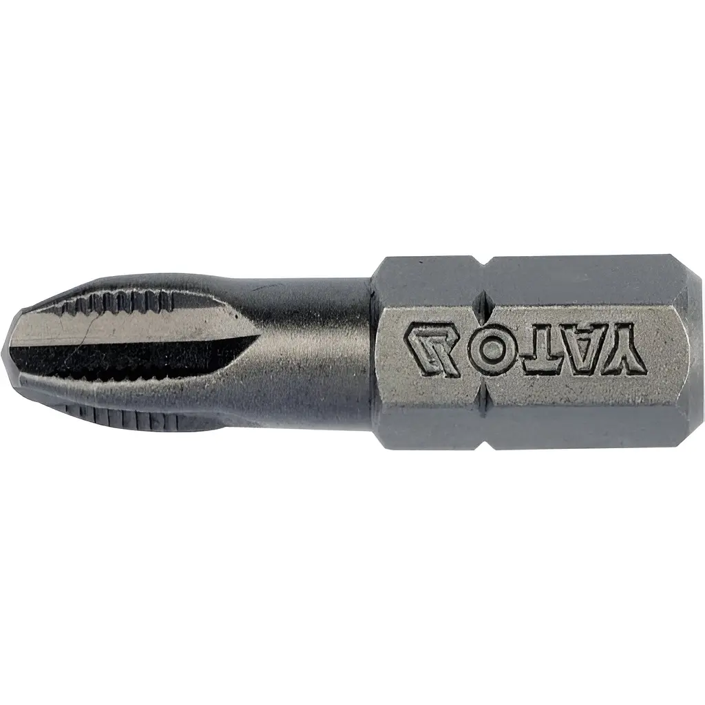 Насадка викруткова Yato Philips PН3x25 мм HEX 1/4 10 шт. (YT-04762) - фото 2
