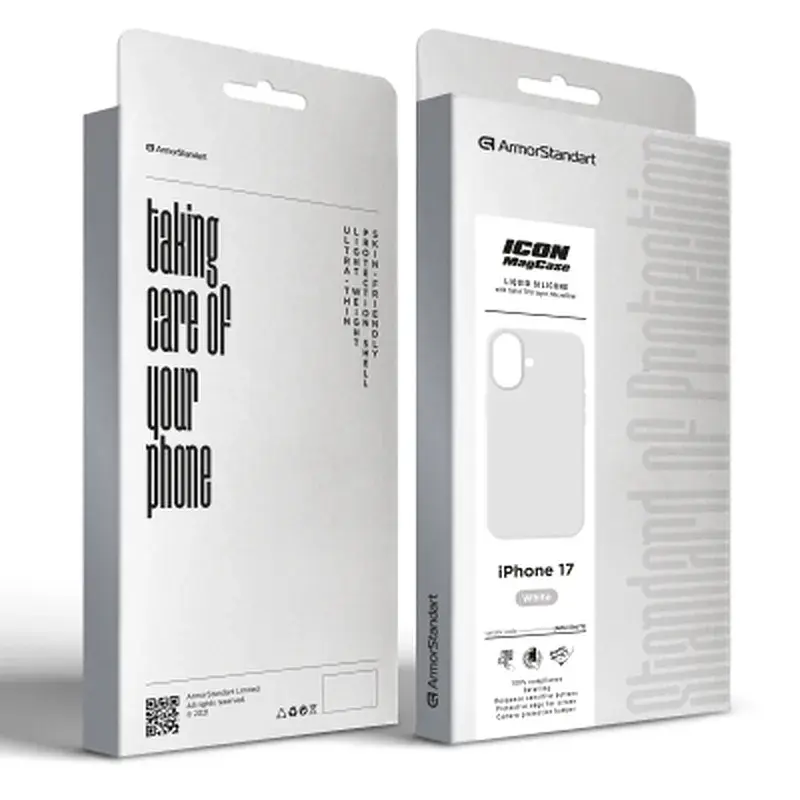 Чохол до мобільного телефона Armorstandart ICON2 MagCase Apple iPhone 17 White (ARM86673) - фото 2