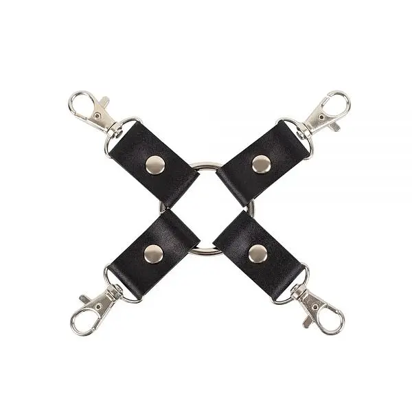Шкіряний фіксатор Leather Fixer Slave Black - фото 2