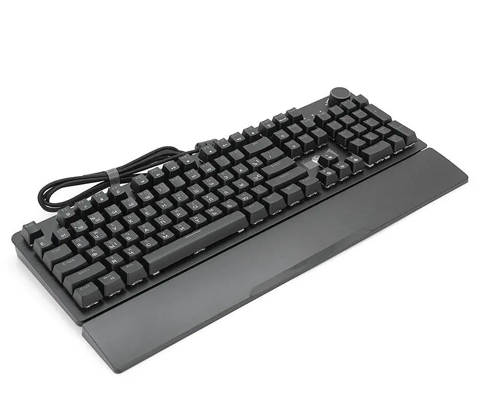 Клавіатура ігрова з підсвіткою Fantech MK-853V2 Black Red Switch MARCOS MECHANICAL Eng/Укр/Рус - фото 3