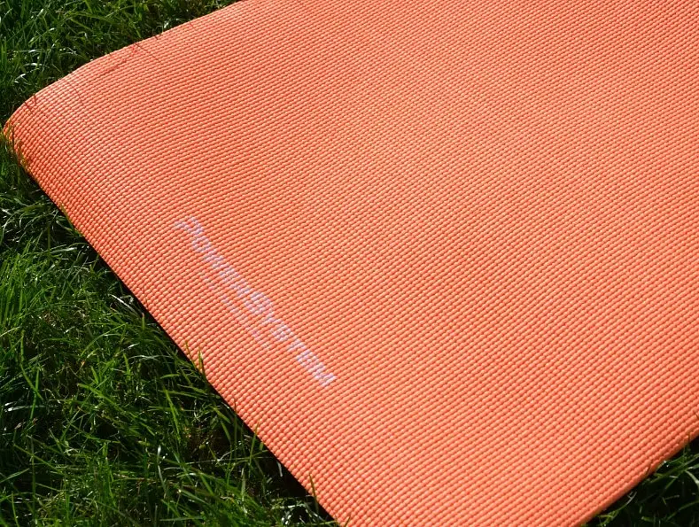 Килимок для йоги та фітнесу Power System PS-4014 PVC Fitness-Yoga Mat Orange (173x61x0.6) (PS-4014_Orange) - фото 3