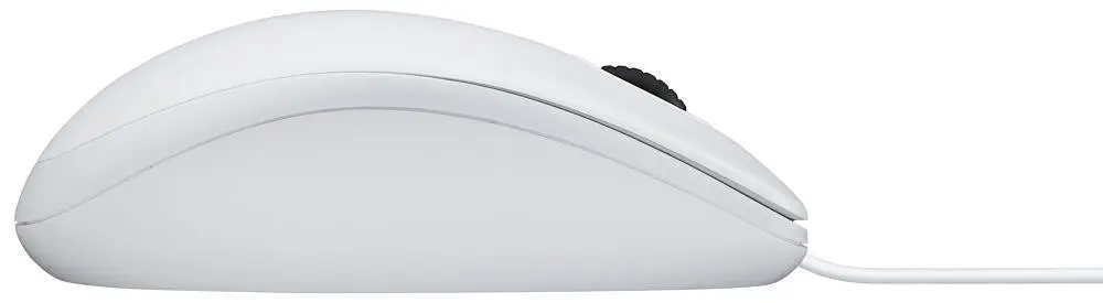 Миша Logitech B100 White (910-003360) - фото 2