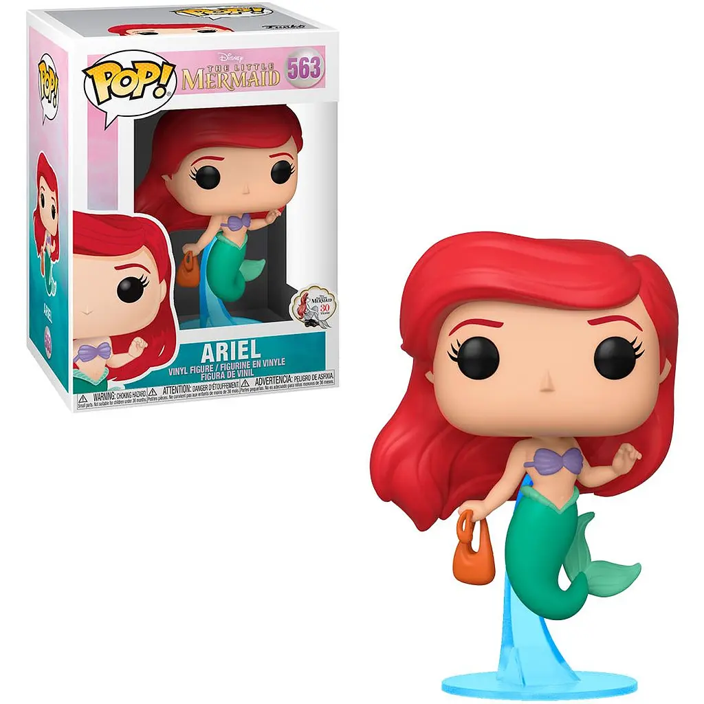 Игровая фигурка Funko Pop Little Mermaid Ариэль с сумочкой (53852) - фото 2
