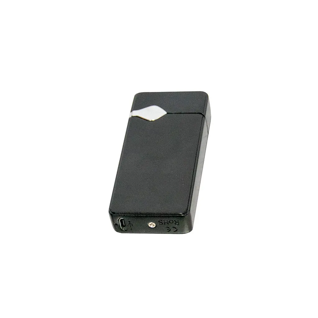 Імпульсна запальничка чорна чоловіча від юсб Lighter Classic USB 315 - фото 5