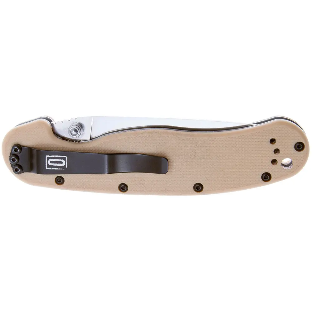 Ніж Ontario Knife RAT I AUS-8 Desert Tan - фото 4