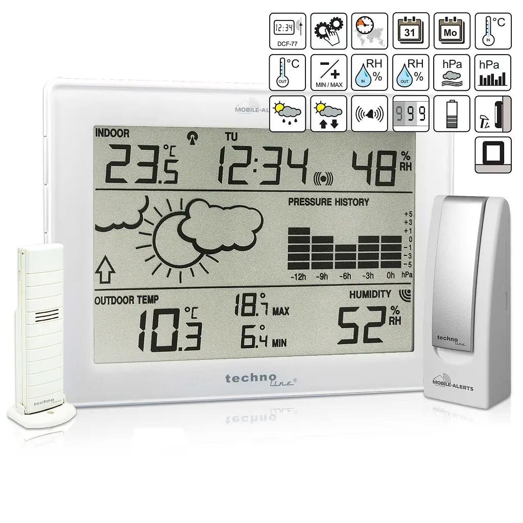 Метеостанція Technoline Mobile Alerts Set MA10006 (MA10006) - фото 4