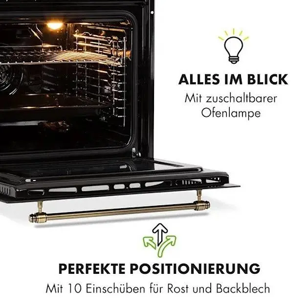 Встраиваемая духовка Klarstein Victoria (10032460) - фото 6