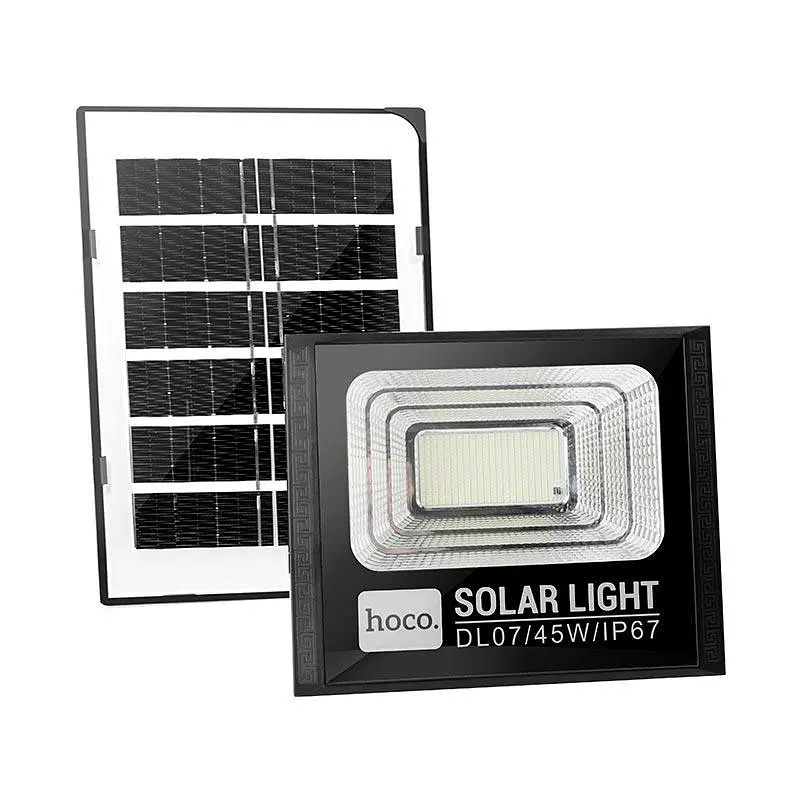 Светильник на солнечной панели Hoco DL07 Outdoor Solar Energy Garden Light 45 Вт - фото 4