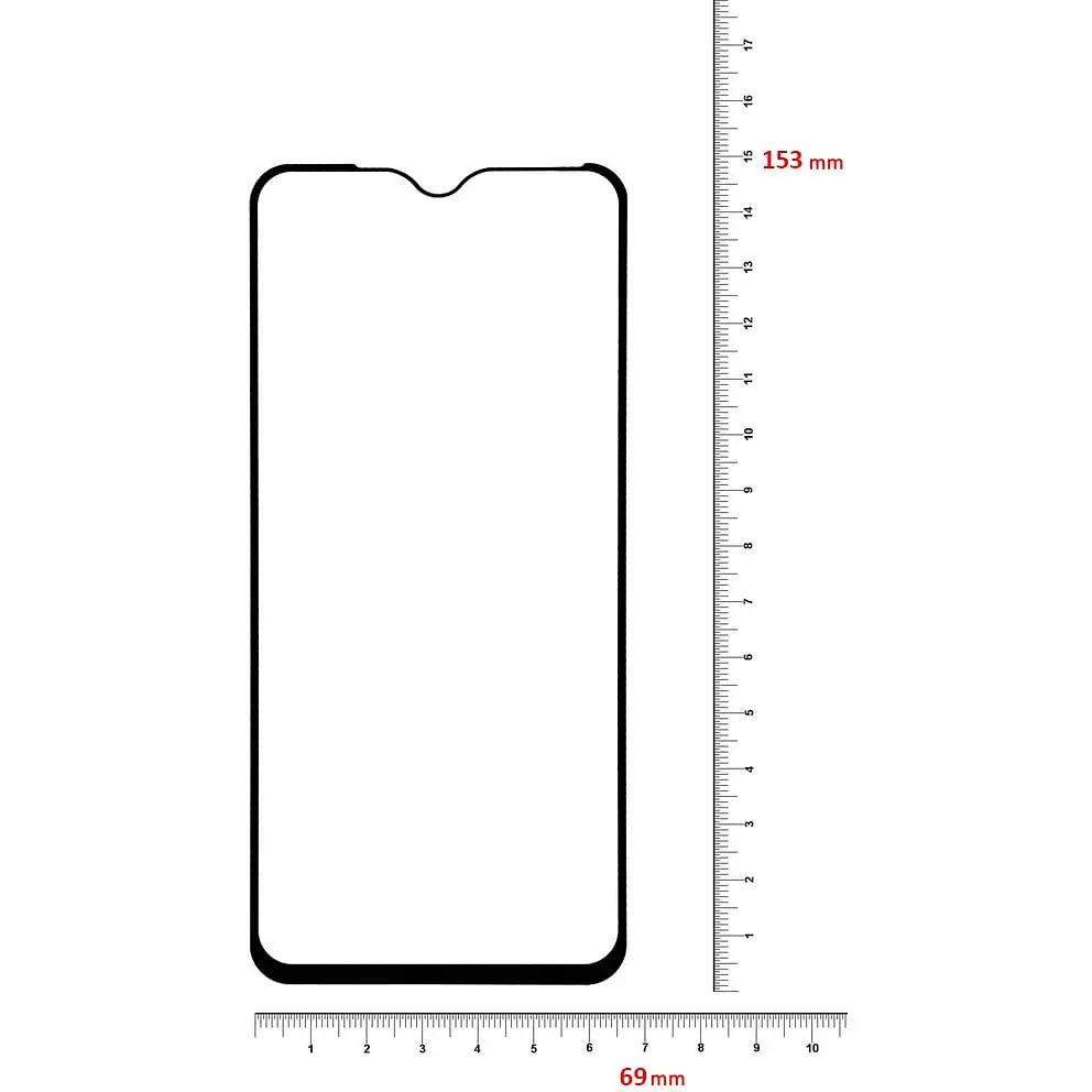 Защитное стекло BeCover для Samsung Galaxy A20 SM-A205 Black (703678) - фото 3
