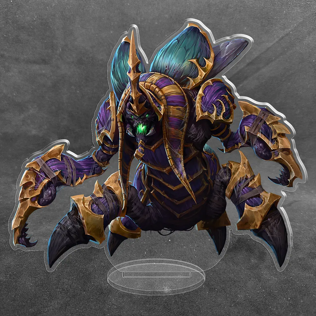 Акрилова колекційна фігурка World of Warcraft Ануб'арак 15 см - фото 2