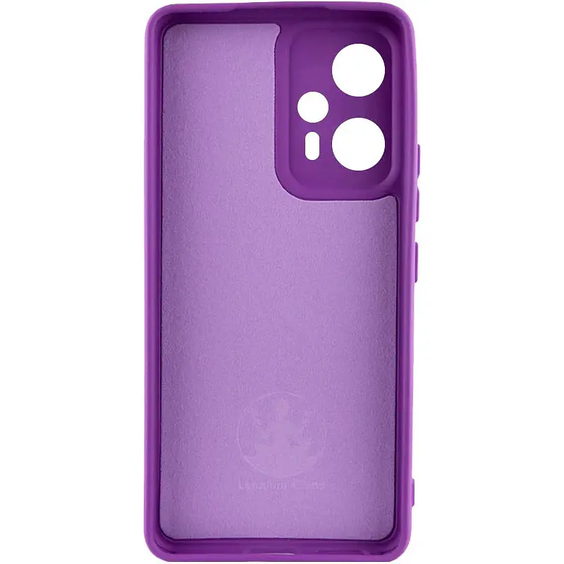 Чехол Lakshmi Full Camera Silicone Cover для Poco F5 / Redmi Note 12 Turbo Purple [92220] - фото 2