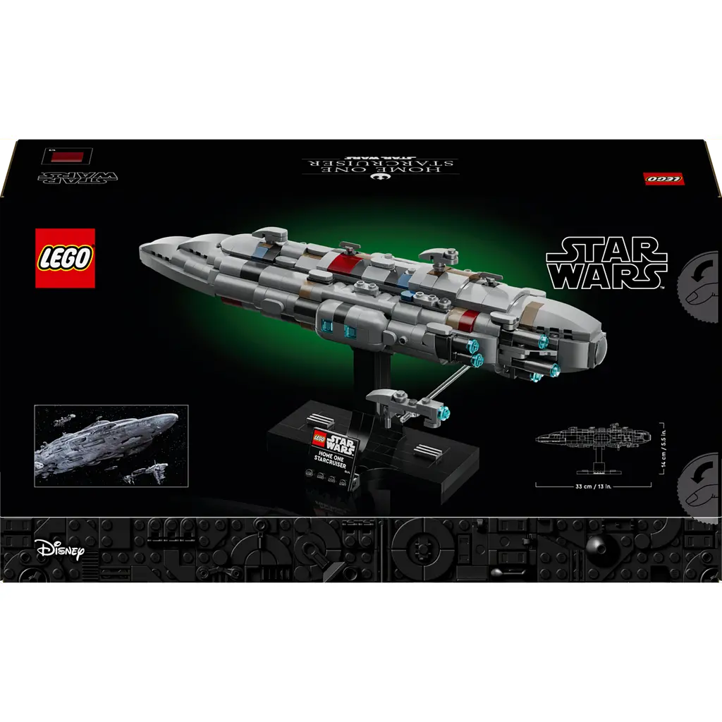Конструктор LEGO Star Wars Зоряний крейсер Дім один 559 деталей (75405) - фото 15