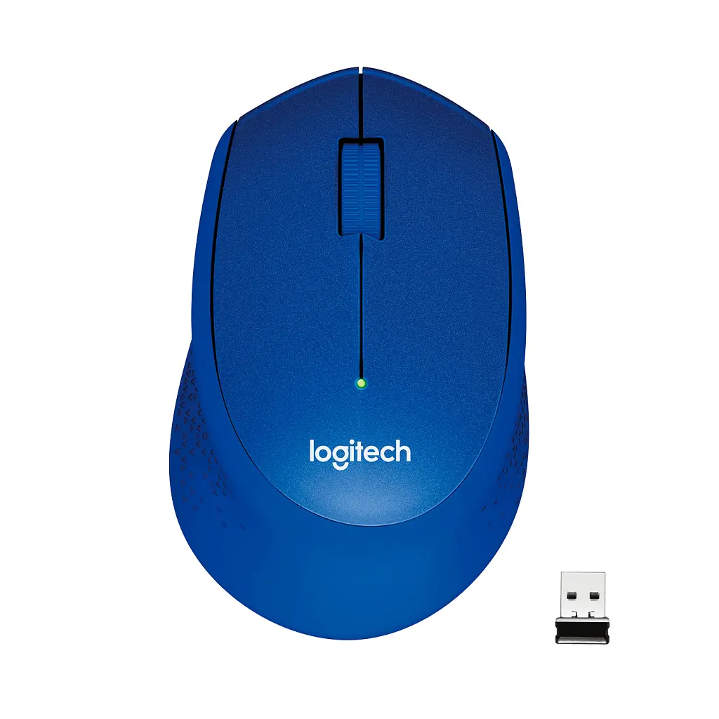 Мишка Logitech M330 Silent plus Blue (910-004910) - фото 1