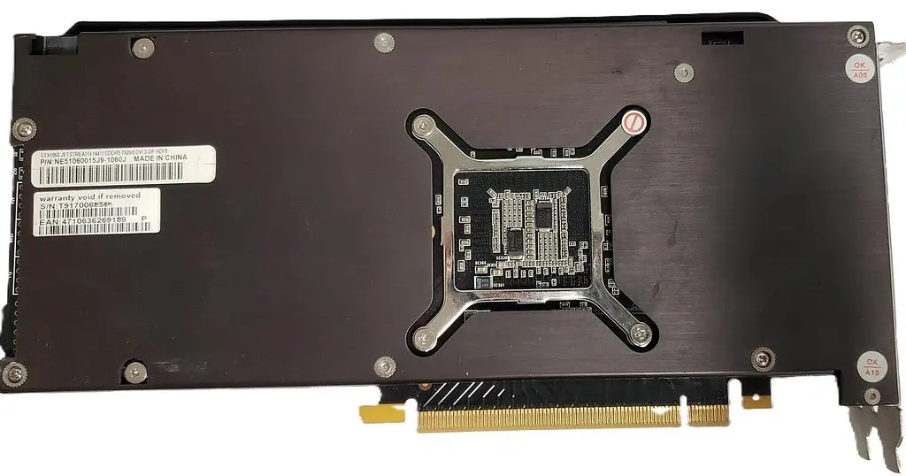 Видеокарта Palit GeForce GTX 1060 JetStream 6Gb (NE51060015J9-106J) Б/У - фото 2