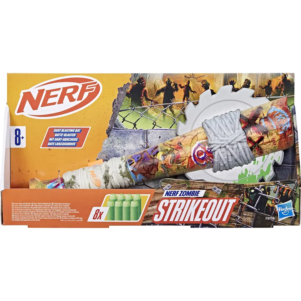 Бластер-битка Hasbro Nerf Zombie Strikeout Dart Blaster (F8958) - фото 4
