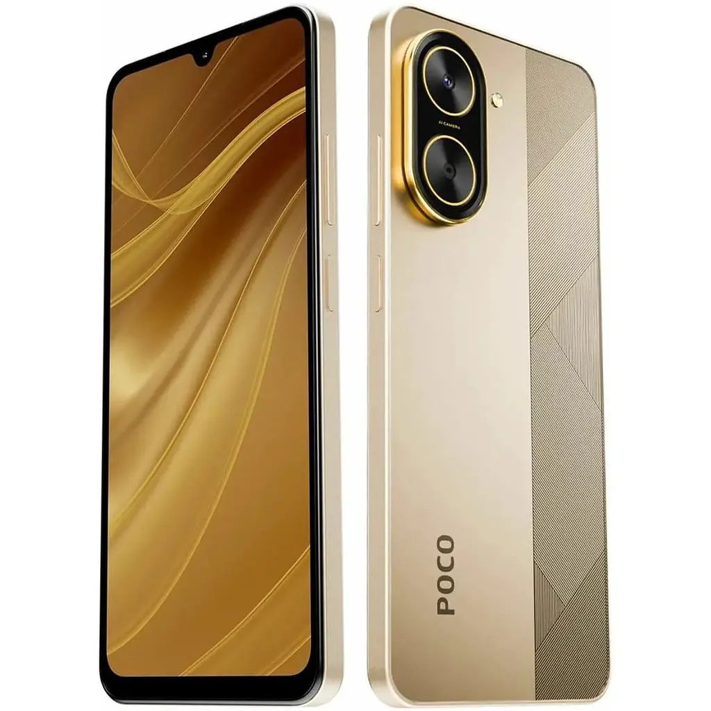 Смартфон Xiaomi Poco C71 3/64GB Gold (with charger) (Global Version) - фото 3