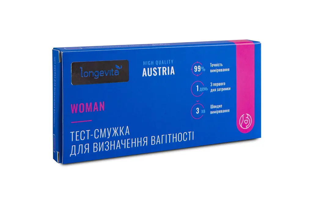 Тест-полоска для определения беременности Longevita Woman №1, 1 шт. (TS/1) - фото 5