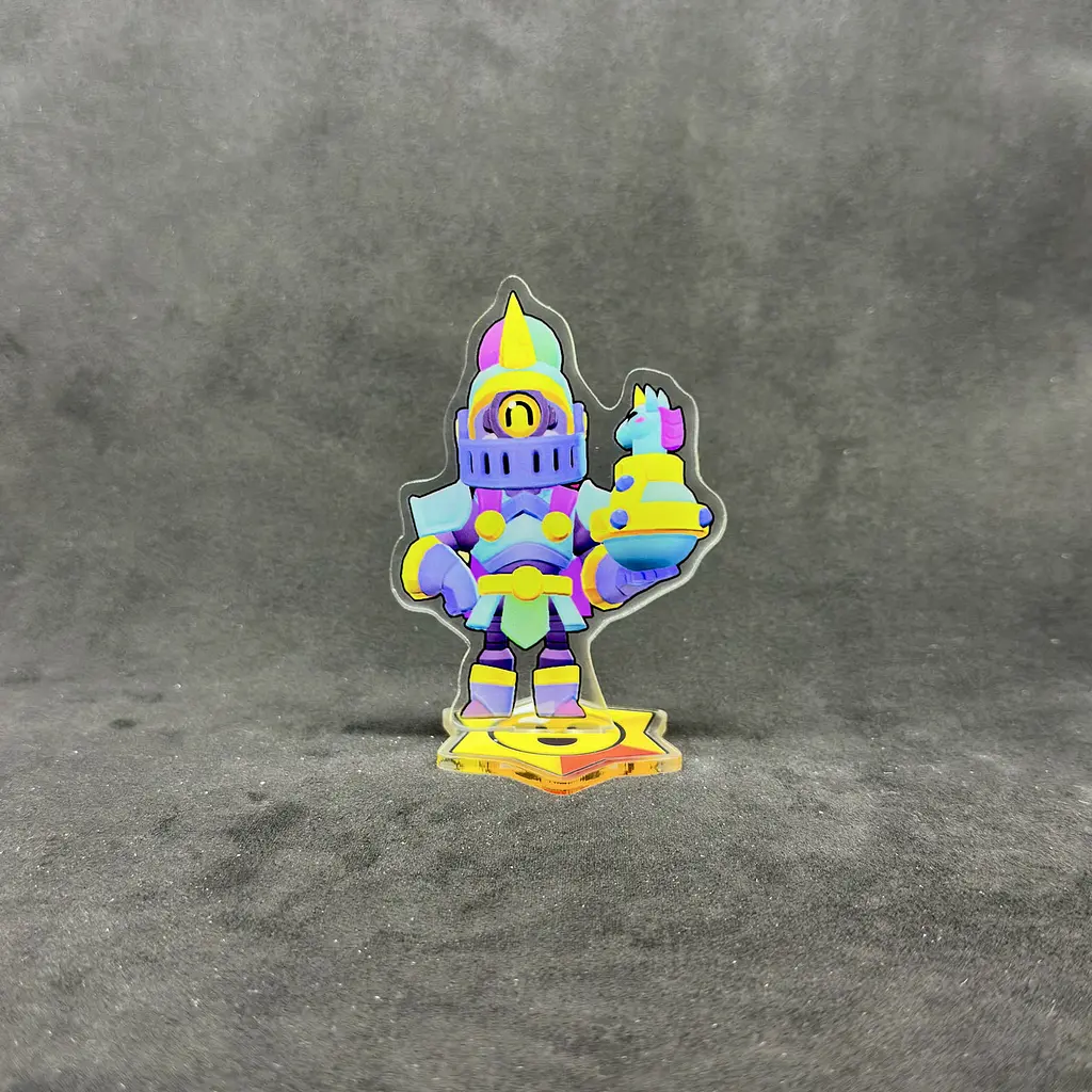 Акрилова колекційна фігурка Brawl Stars Ash (Еш) 10 см - фото 2