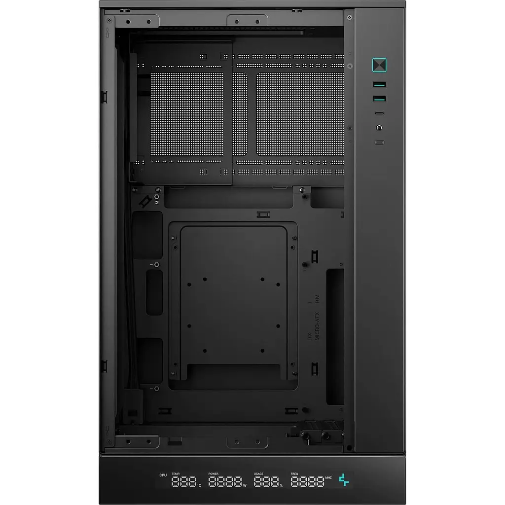 Корпус Deepcool CH270 Digital Без БП Black (R-CH270-BKNDM0-G-1) - фото 5