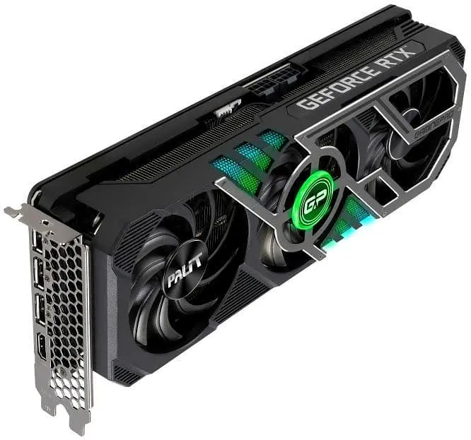 Відеокарта Palit RTX 3070Ti 8Gb GamingPro (NED307T019P2-1046A) (GDDR6X, 256 bit, PCI-E v4.0) Б/в - фото 2