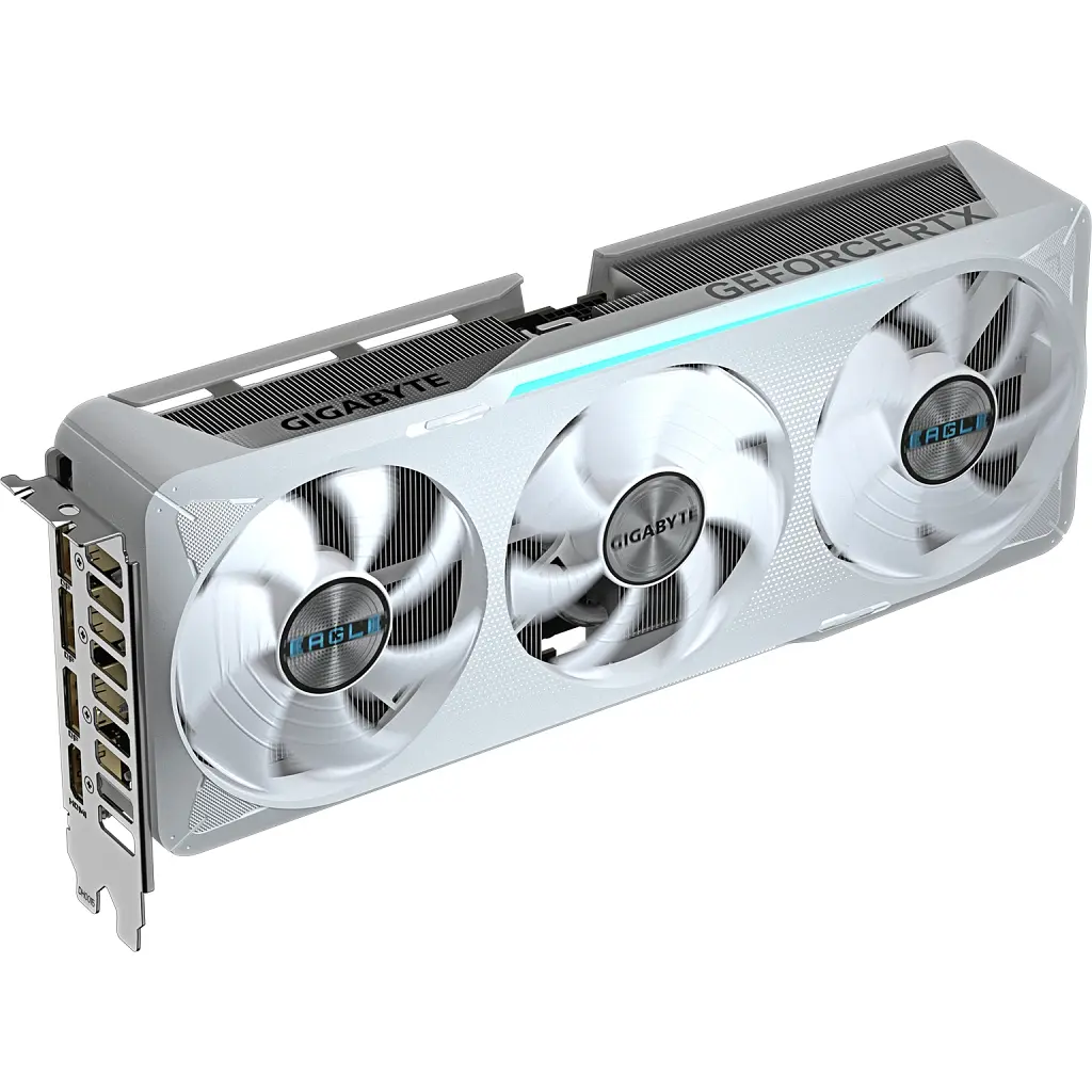 Відеокарта GIGABYTE GeForce RTX5070 12Gb EAGLE OC ICE SFF (GV-N5070EAGLEOC ICE-12GD) - фото 4