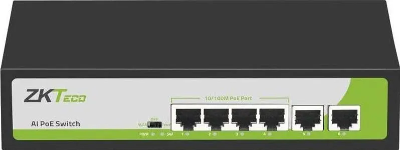Комутатор мережевий ZKTeco ZK-PoE42N-55W