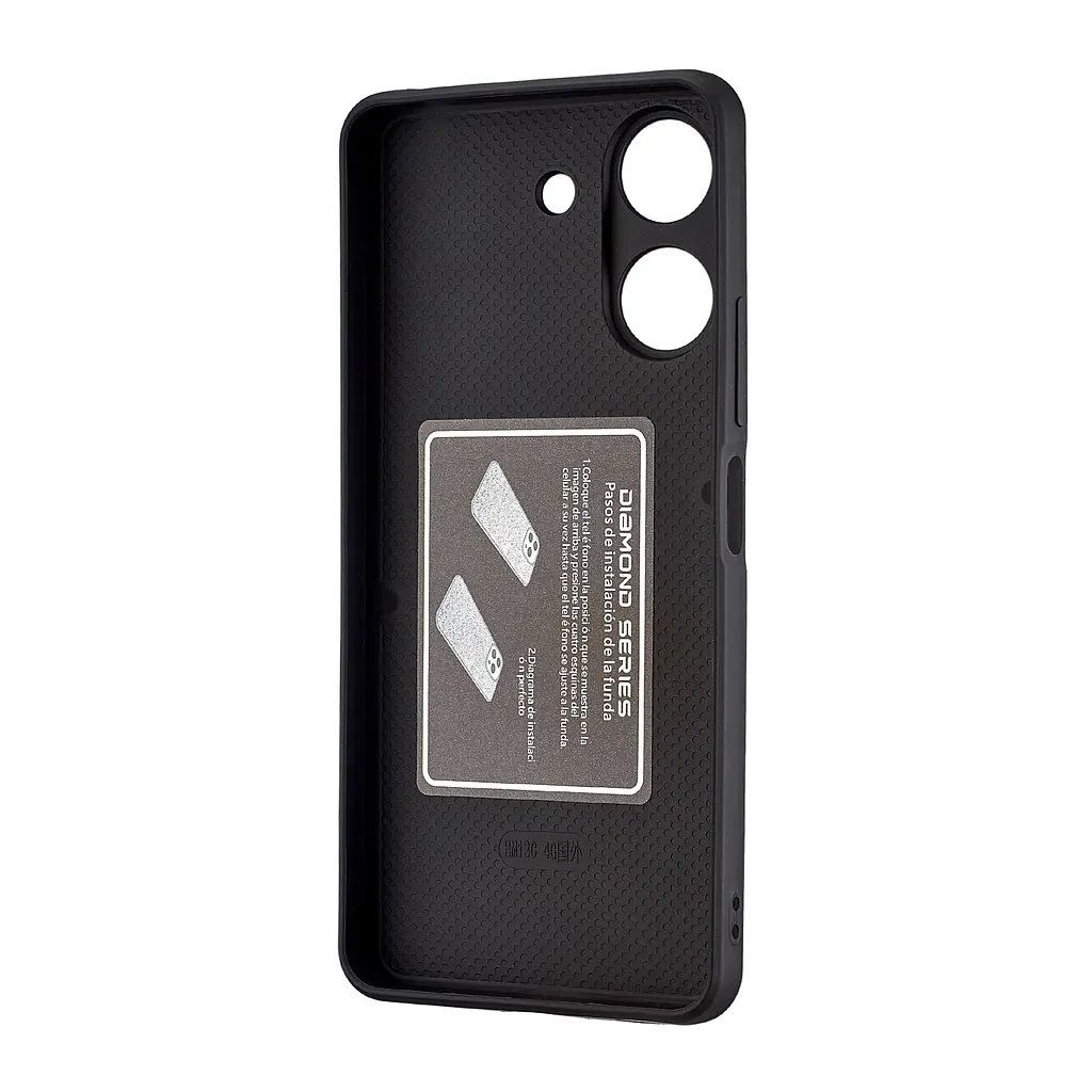Чохол Star Diamond Xiaomi Redmi Note 13C 4G/Poco C65 Black - фото 3