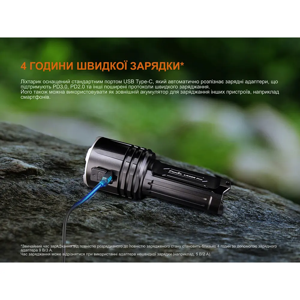 Ліхтар пошуковий ручний Fenix LR35R PRO - фото 14