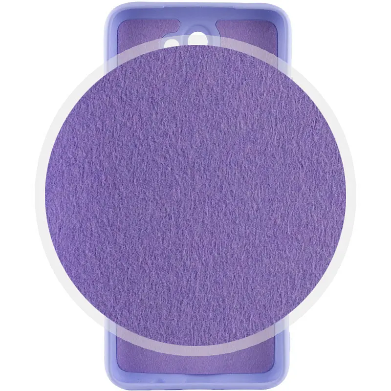 Чохол Silicone Cover Lakshmi Full Camera A для Xiaomi Redmi 9 Бузковий / Dasheen, Full camera - фото 3