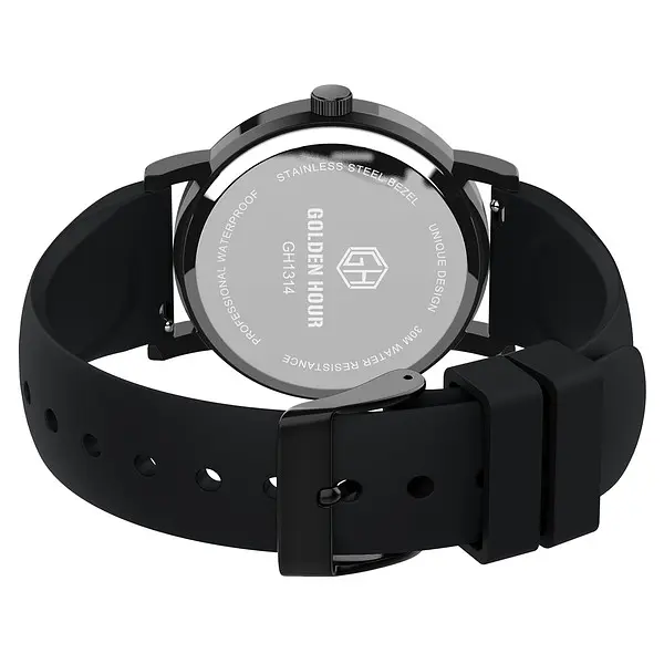 Часы GoldenHour Trend Black - фото 4