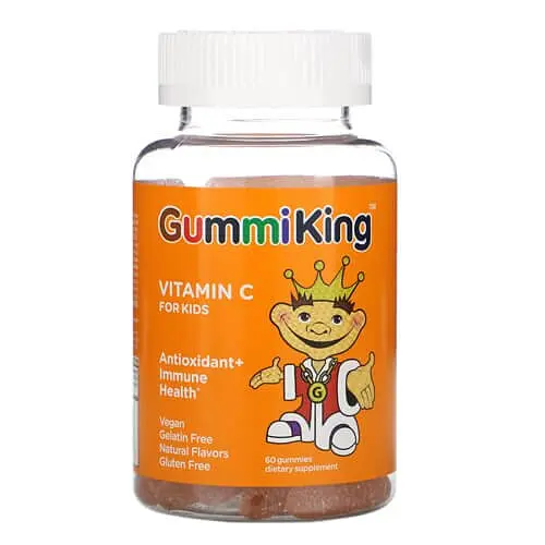 Вітамін С для дітей GummiKing Vitamin C 60 Gummies Gummi King vit0006257