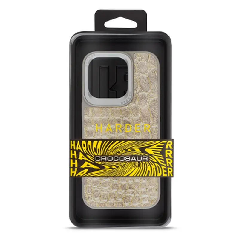 Чохол до мобільного телефона Harder Crocosaur Apple iPhone 15 Pro Titanium (ARM76705) - фото 3