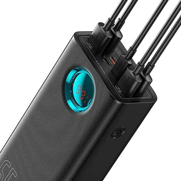 Внешний аккумулятор Baseus Amblight Digital Display 65W 26800mAh PPLG2-65 - фото 3