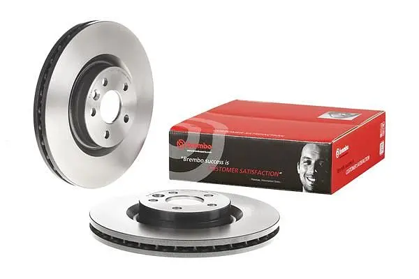 Диск гальмівний вентильований Land Rover Discovery Sport 11-25р Brembo (09.C207.11) - фото 2
