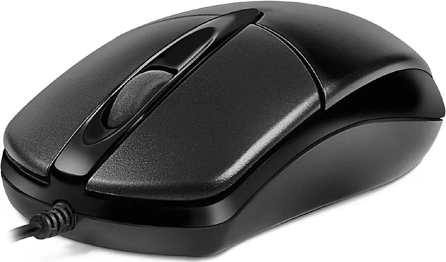 Миша REAL-EL RM-211 USB black - фото 2