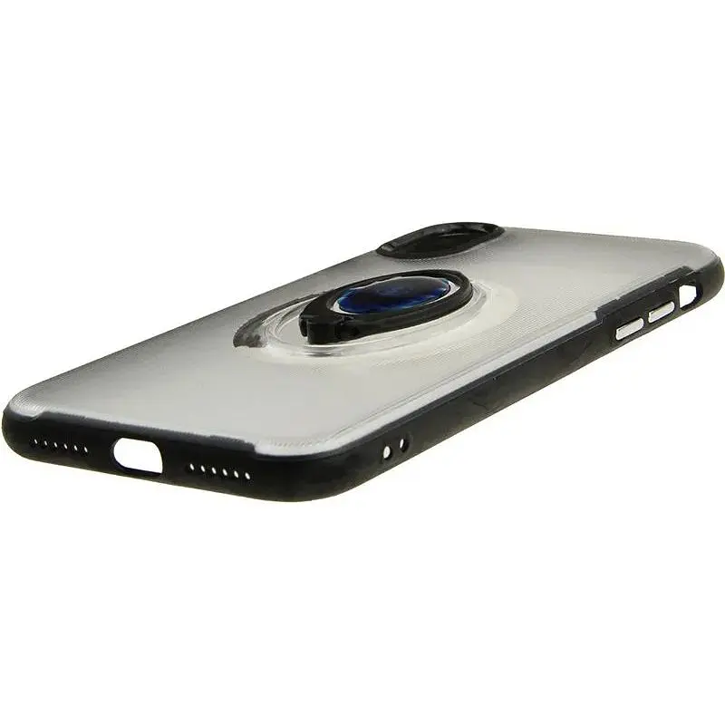 Бампер Shengo SG185 Soft TPU+PC 5 Papers inside Kickstand Cover IPhone X Mix - фото 4