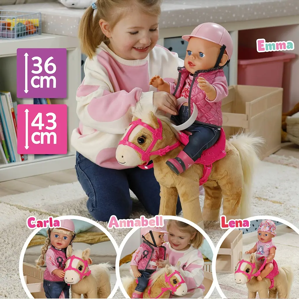 Інтерактивна іграшка Baby Born Конячка К'юті (звук) (840092) - фото 4