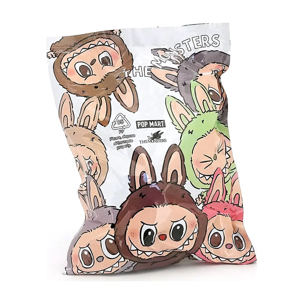 М'яка іграшка сюрприз Labubu, Перше покоління, 17 см, Mix color, Затемнений пакет, Box (YT41824) - фото 4