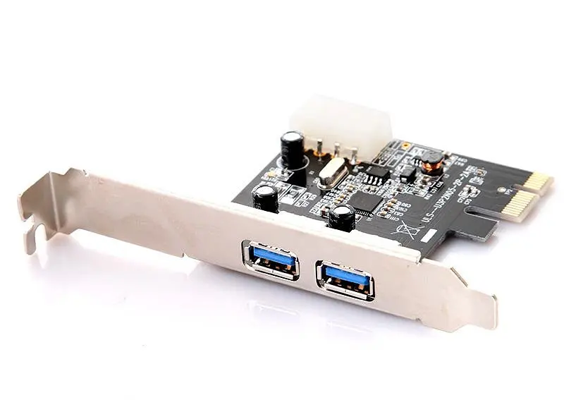 PCI-E Контролер USB3.0 (2ext. Molex) Low Profil, NEC, RTL - фото 2