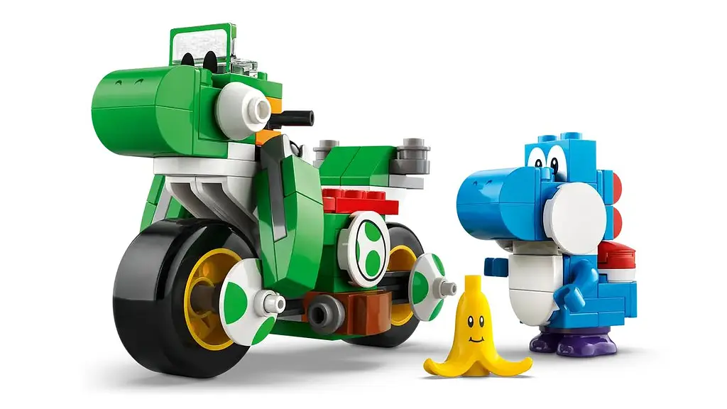 Конструктор LEGO Super Mario Mario Kart - Yoshi Bike 133 детали (72031) - фото 9