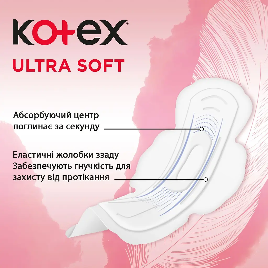Гігієнічні прокладки Kotex Ultra Soft Super 8 шт. - фото 6