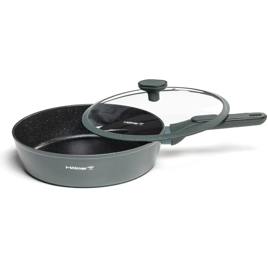 Сотейник Holmer DF-42828-FAGSL Modern с крышкой 4 л (DF-42828-FAGSL Modern) - фото 2